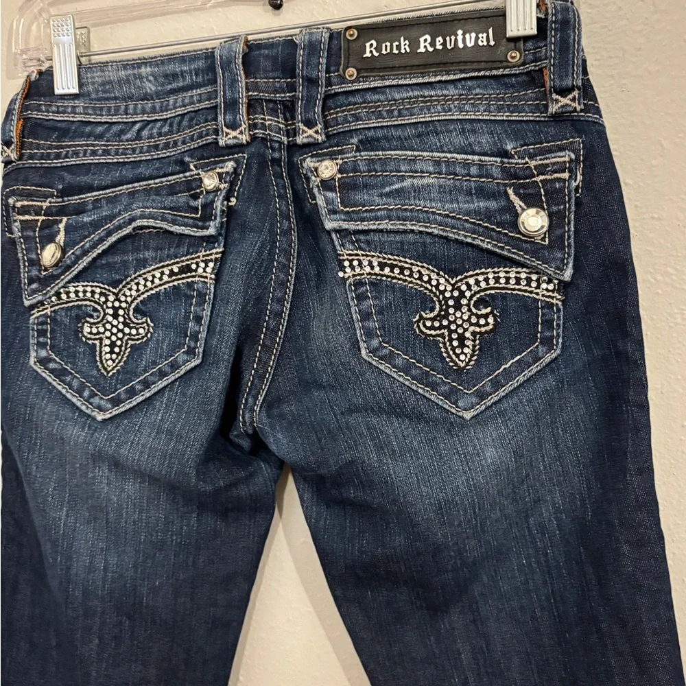 Rock Revival Skinny Jeans - Picture 3 of 4